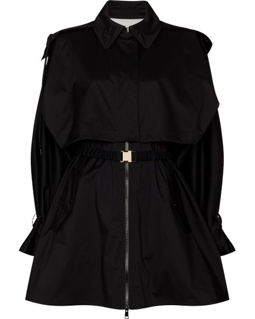 Moncler Pamanzi belted trench coat