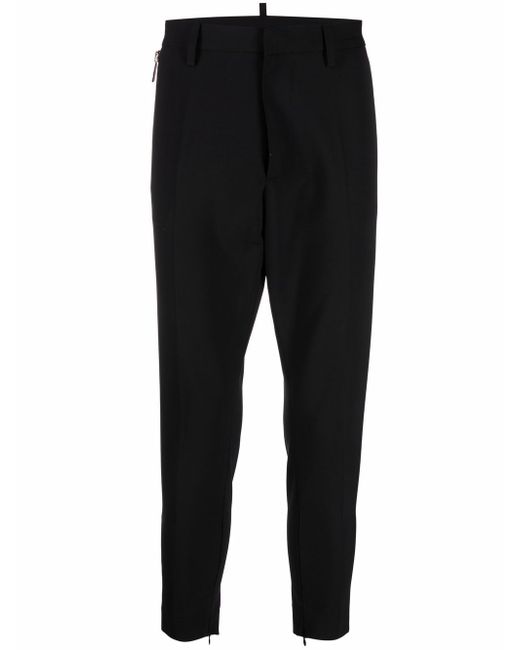 Dsquared2 cropped tapered-leg trousers