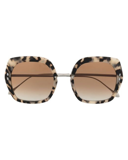 Isabel Marant Eyewear tortoiseshell-effect tinted sunglasses
