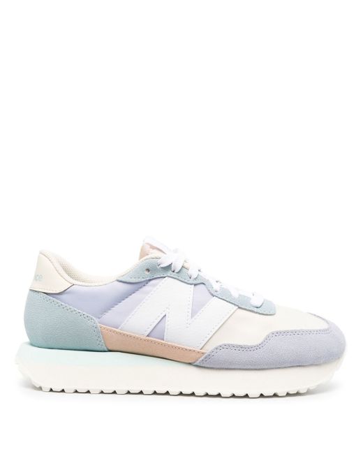 New Balance 237 panelled low-top tainers