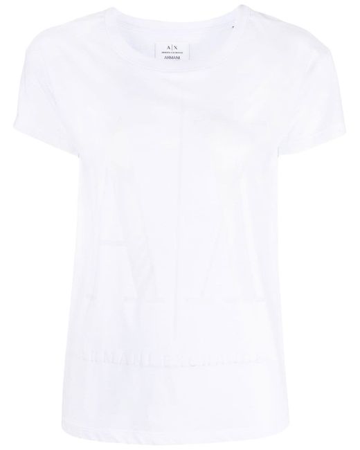 Armani Exchange logo-print short-sleeve T-shirt