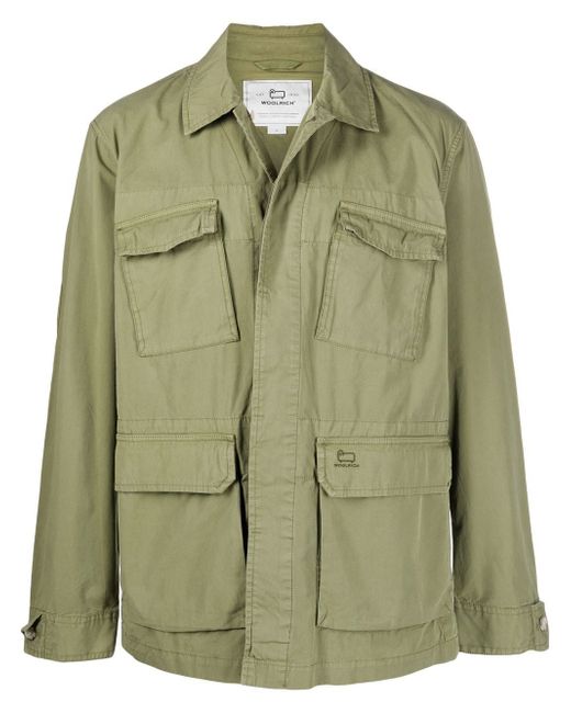 Woolrich cargo-pocket field jacket