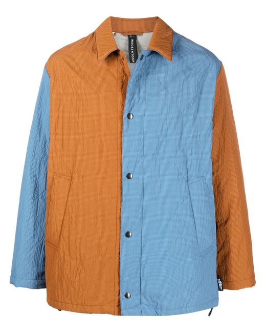 Mackintosh padded diamond-quilted shirt-jacket