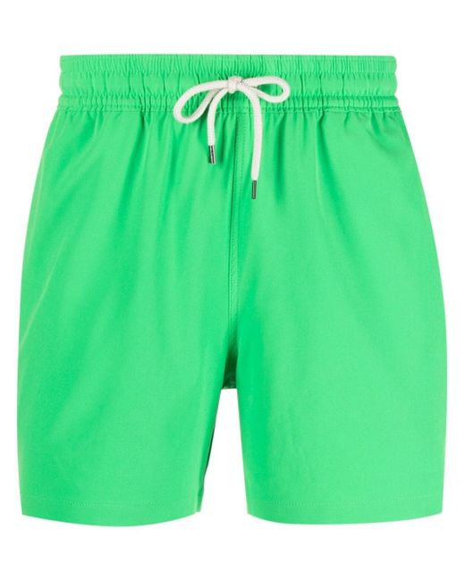 Polo Ralph Lauren rear logo-patch swim shorts