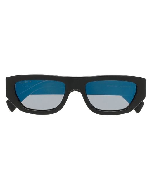 Gucci gradient oversized-frame sunglasses