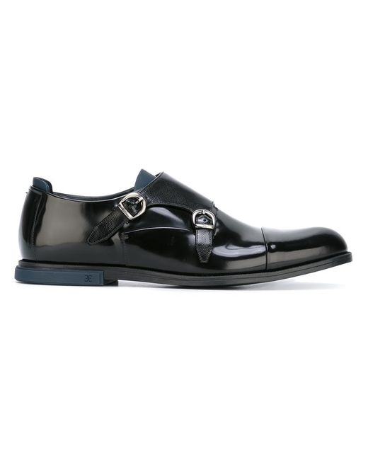 Fabi classic monk shoes 44 Calf Leather/Leather/rubber