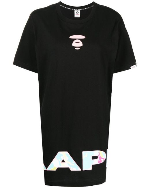 Aape By *A Bathing Ape® logo print T-shirt