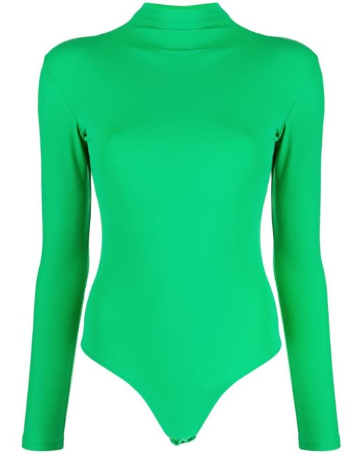 Atu Body Couture high-neck long-sleeved body