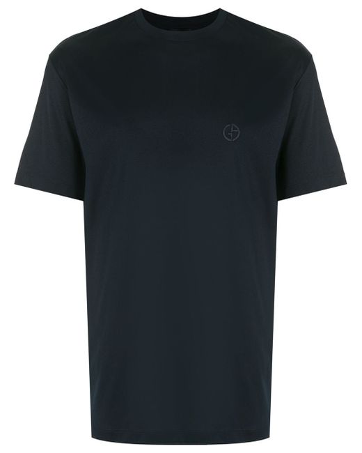 Giorgio Armani logo-print cotton T-shirt