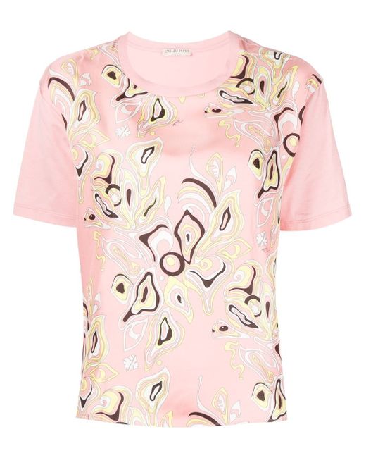 Emilio Pucci Africana abstract-print T-shirt