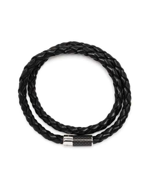 Tateossian braided double-wrap bracelet