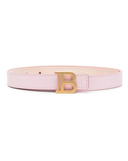 Balmain logo buckle belt