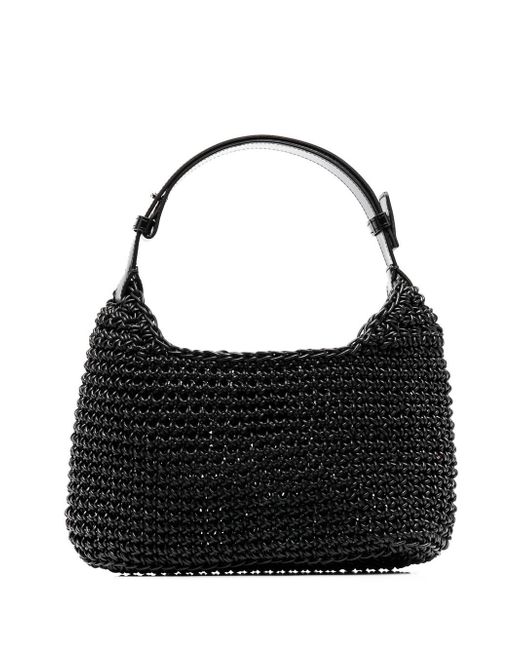 Low Classic interwoven leather bag