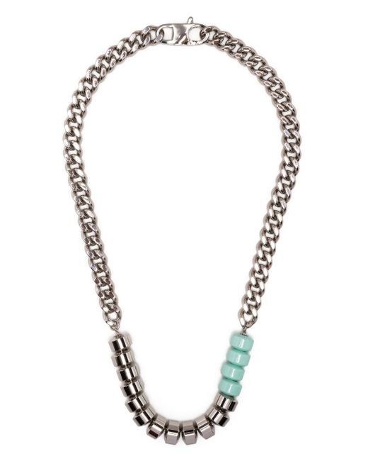 1017 Alyx 9Sm bead-embellished curb chain necklace