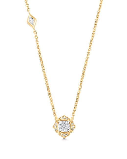 Sara Weinstock 18kt yellow Leela Petite diamond necklace