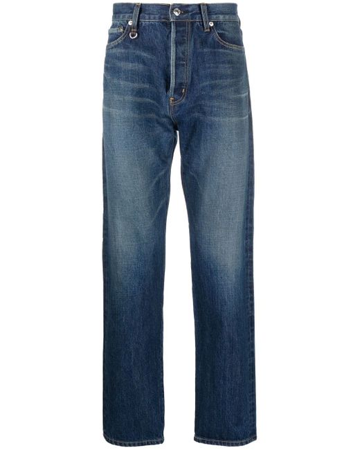 Undercover straight-leg cotton jeans
