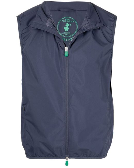 Save The Duck zip-up recycled gilet