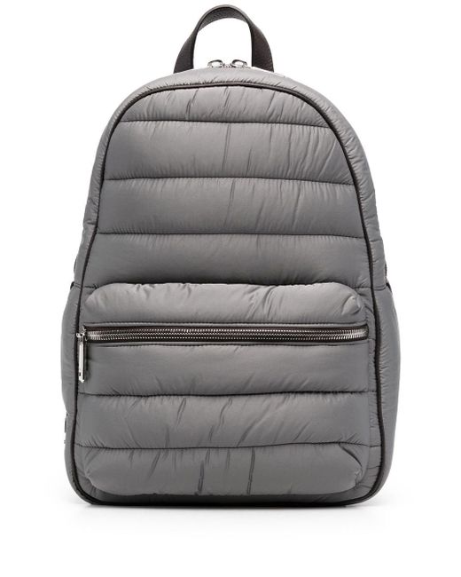 Moorer quilted leather backpack