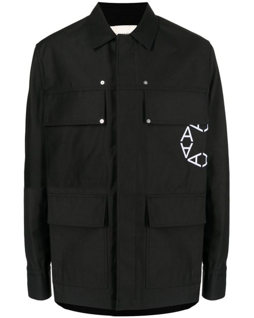 1017 Alyx 9Sm logo-print shirt jacket