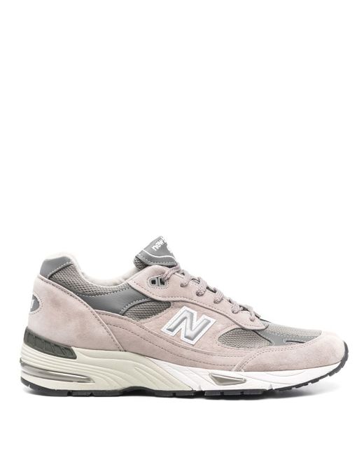 New Balance 991 suede low-top sneakers