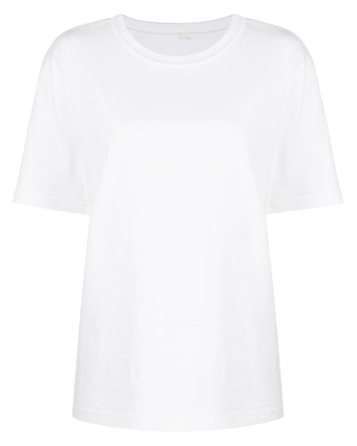 Alexander Wang rubberised-logo cotton T-shirt