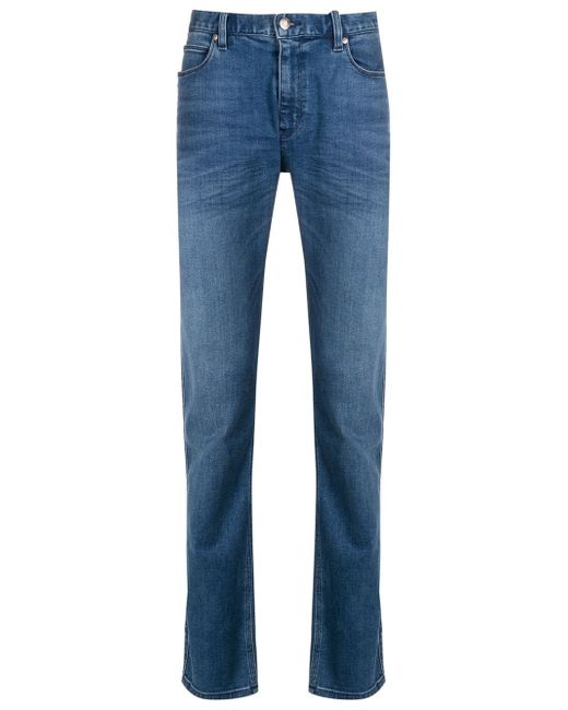Hugo Boss slim-fit stonewashed jeans