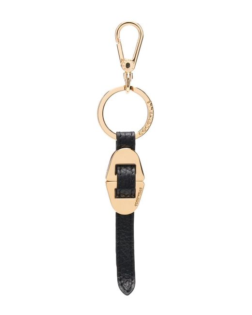 Coccinelle gold-tone keyring