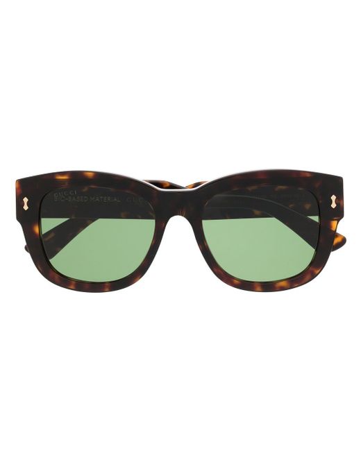 Gucci tortoiseshell-frame sunglasses