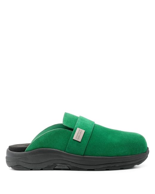 Suicoke suede-leather slippers