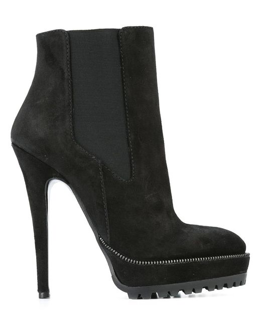 Sebastian Milano ankle boots 38.5 Leather/Suede/rubber