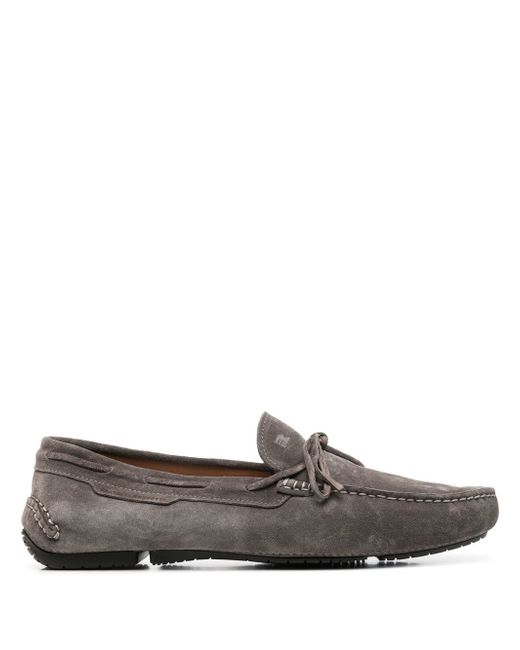 Fratelli Rossetti front tie-fastening detail loafers