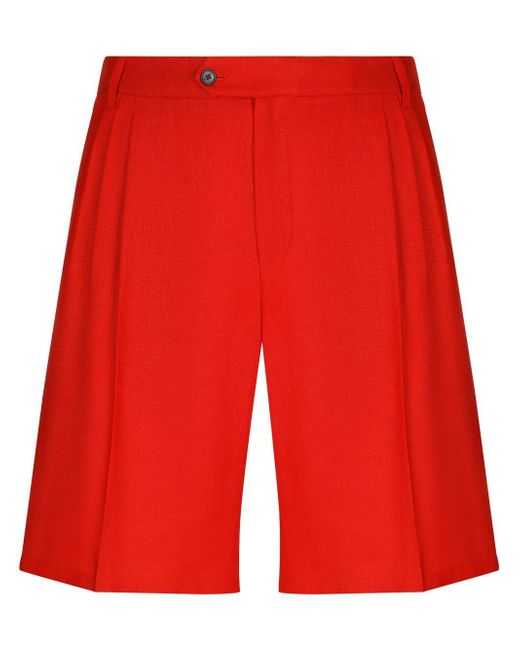 Dolce & Gabbana tailored linen shorts