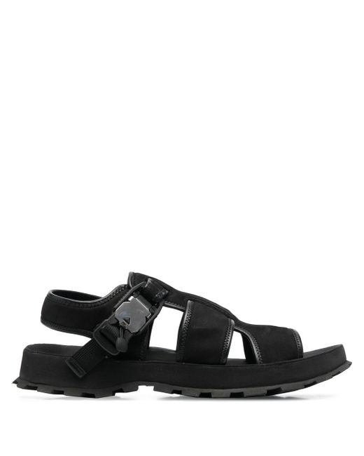 Jil Sander strappy-design slingback sandals