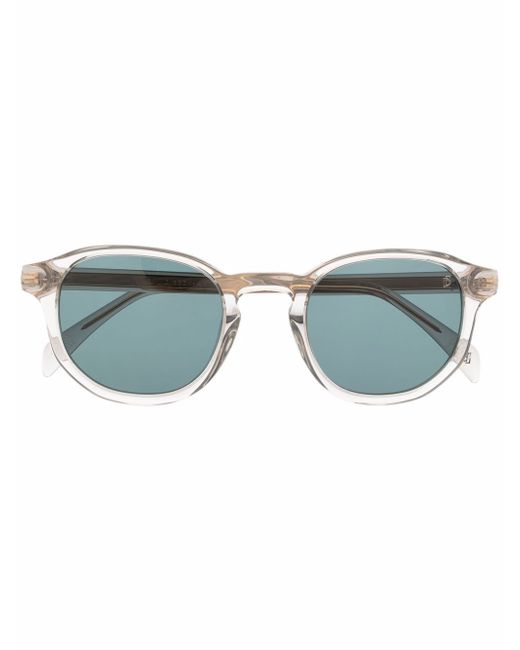 David Beckham Eyewear transparent-frame sunglasses