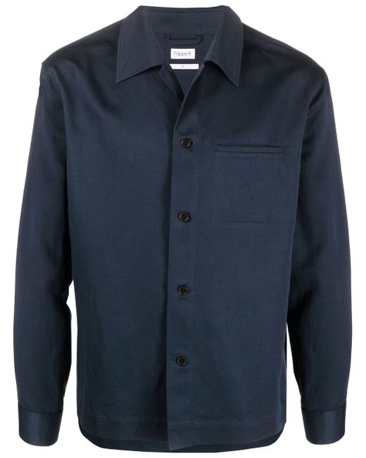 Filippa K chest patch-pocket overshirt jacket