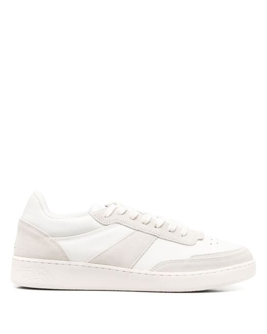 A.P.C. panelled lace-up sneakers