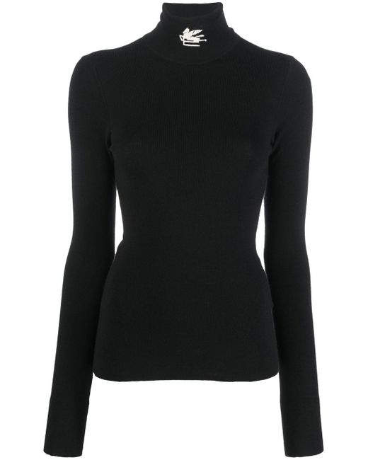 Etro long-sleeve knitted top