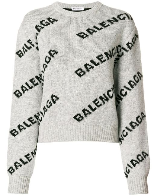 Balenciaga logo sweater