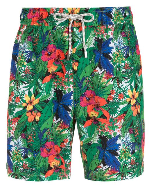 Amir Slama floral-print swim shorts