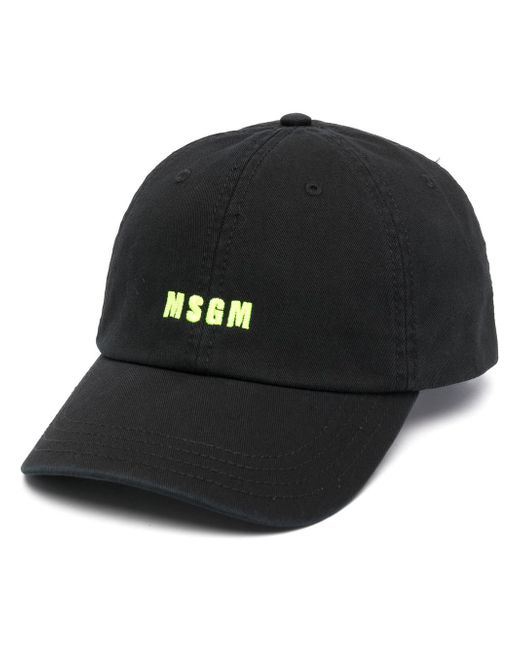 Msgm embroidered logo baseball cap