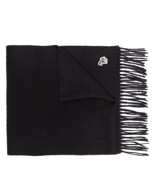PS Paul Smith signature-zebra fringed scarf