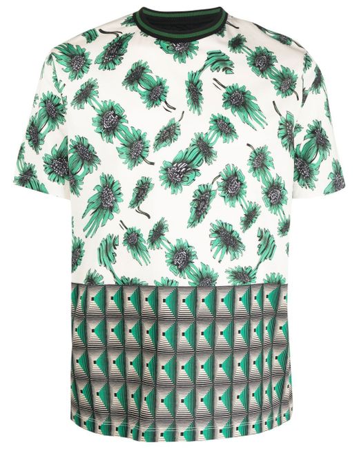 Paul Smith patterned short-sleeved T-shirt