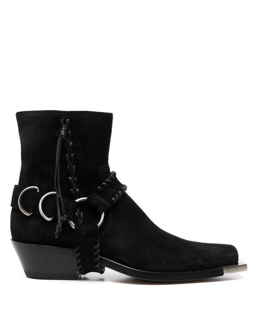 Buttero® square-toe 55mm ankle boots