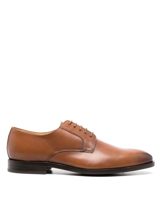 PS Paul Smith burnished-toe derby shoes