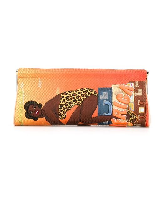 Charlotte Olympia Visit Africa magazine clutch