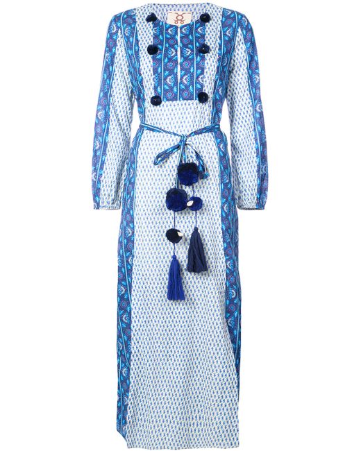 Figue Ravenna printed long dress