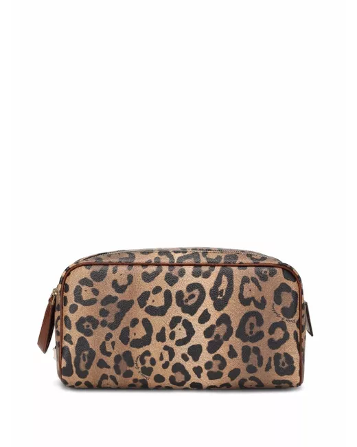 Dolce & Gabbana leopard-print wash bag