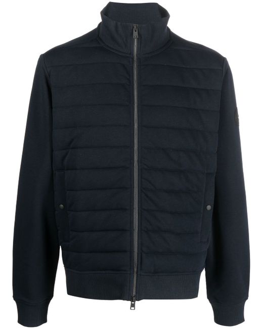 Woolrich quilted-panel detail jacket
