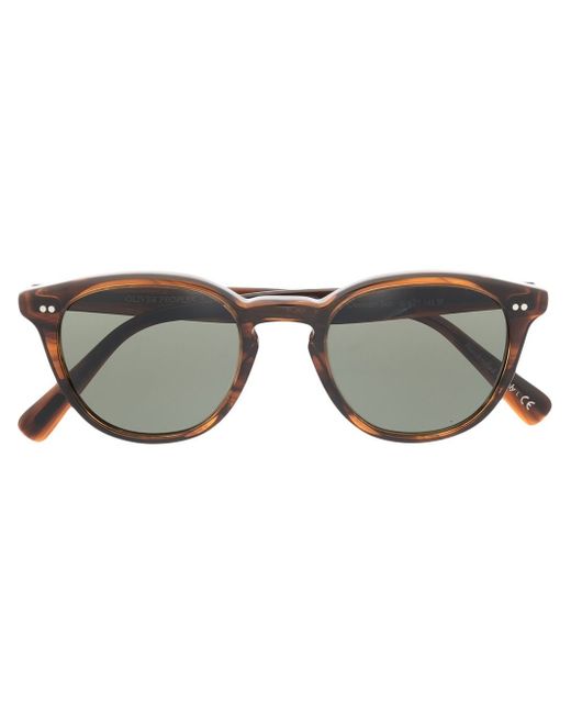 Oliver Peoples tortoiseshell-frame sunglasses