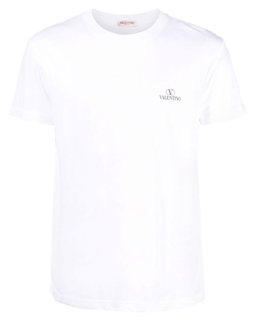 Valentino VLogo-print cotton T-shirt